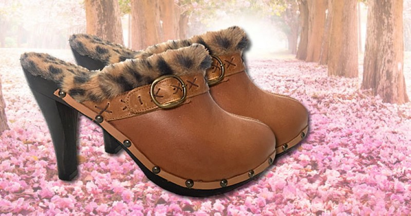  Zoccoli Donna autunno inverno 2019 - 2024  | Sabot invernali con pelliccia