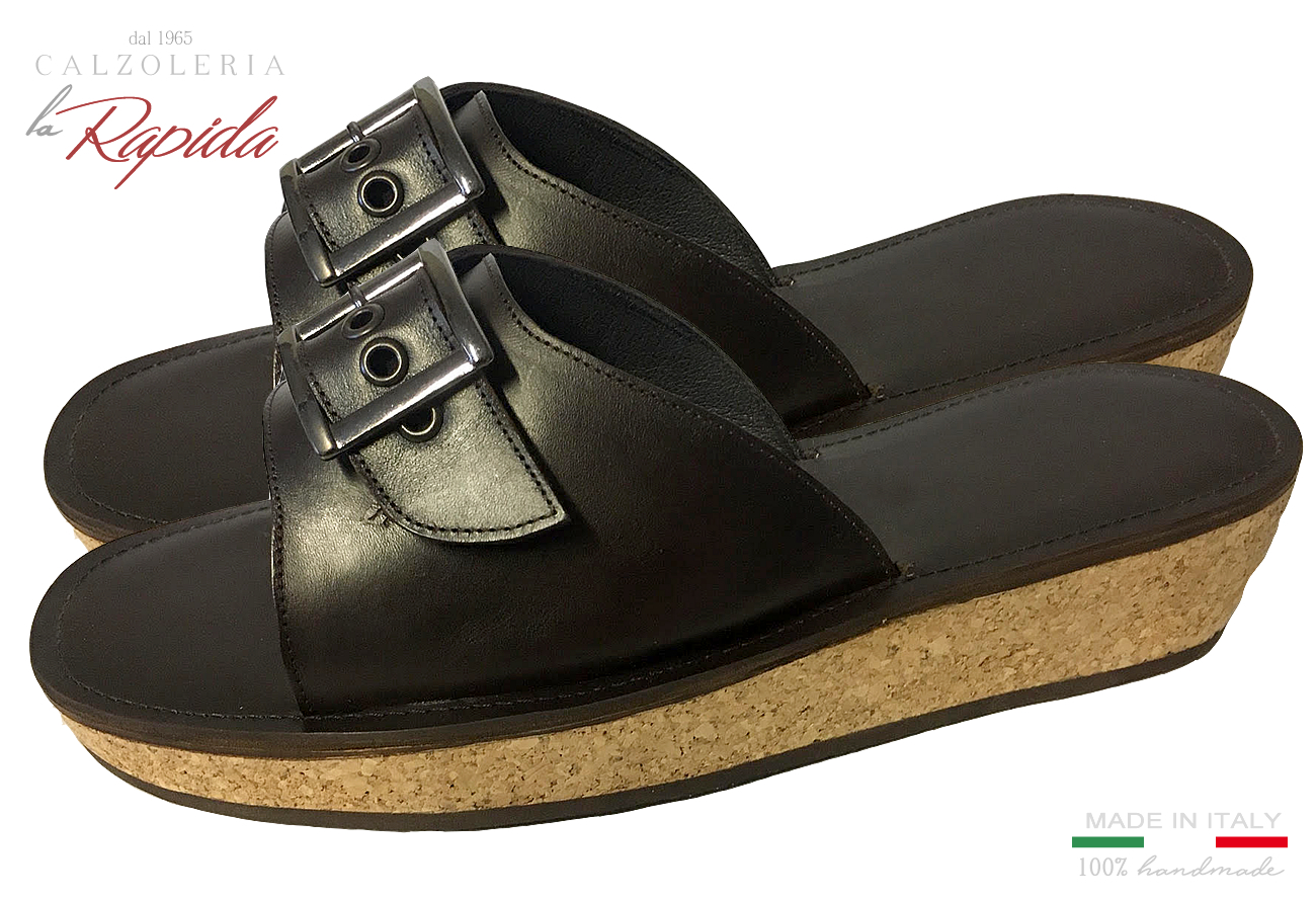 Sabot in Pelle Uomo Ciabatte Eleganti Comode Artigianali