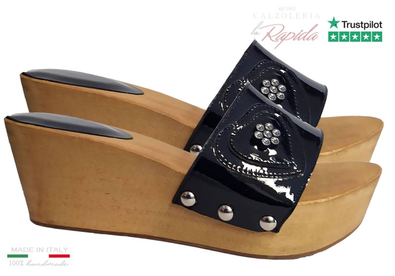 Zeppe Donna Nere Eleganti Estate 2024