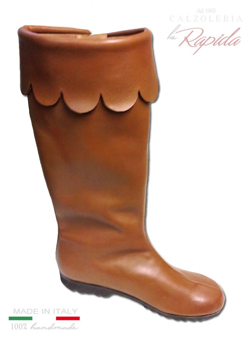 Stivali in pelle medievali fantasy per rievocazioni storiche | La Rapida