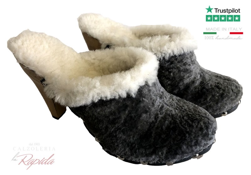 Sabot Pellicciotto Donna Inverno 2024