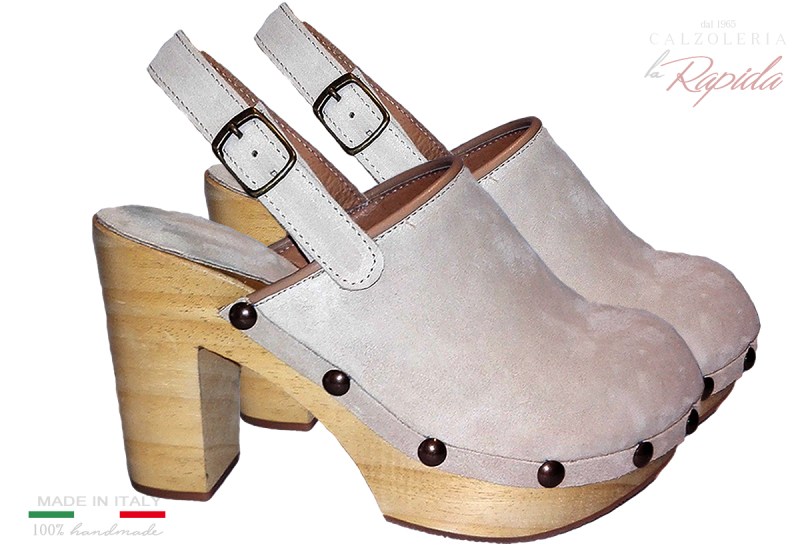 Sandali Mules Zoccoli Clogs In Legno Moda 2024