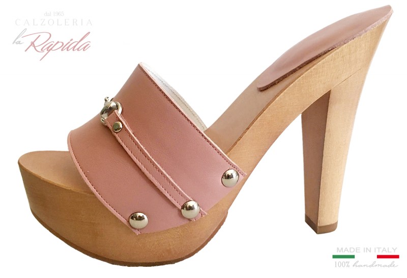 Zoccoli Donna Rosa con Gioiello Estate Novità