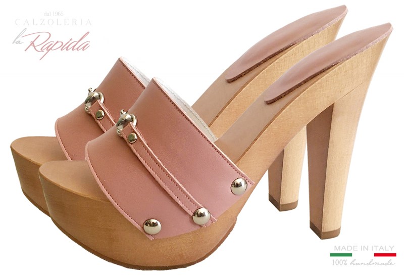 Zoccoli Glam Gioiello Lusso Tacco Fine Decorazione Elegante