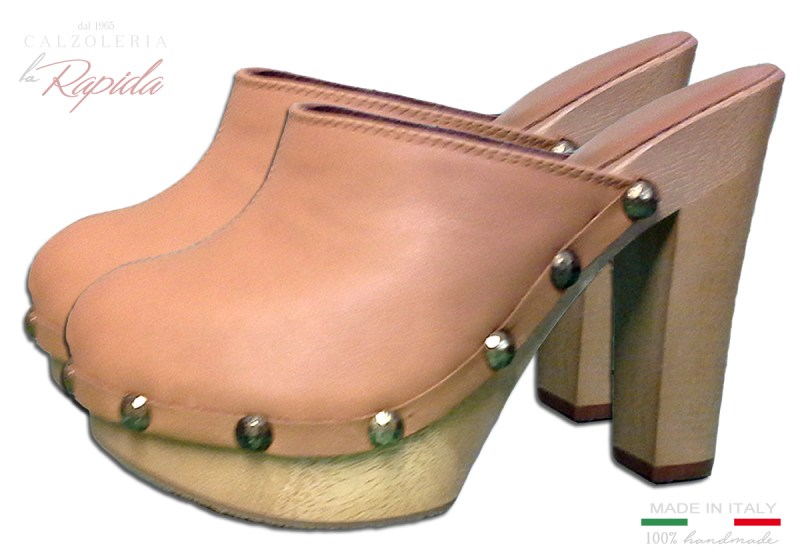 Clogs Zoccoli Legno 2024 Mules Donna | La Rapida