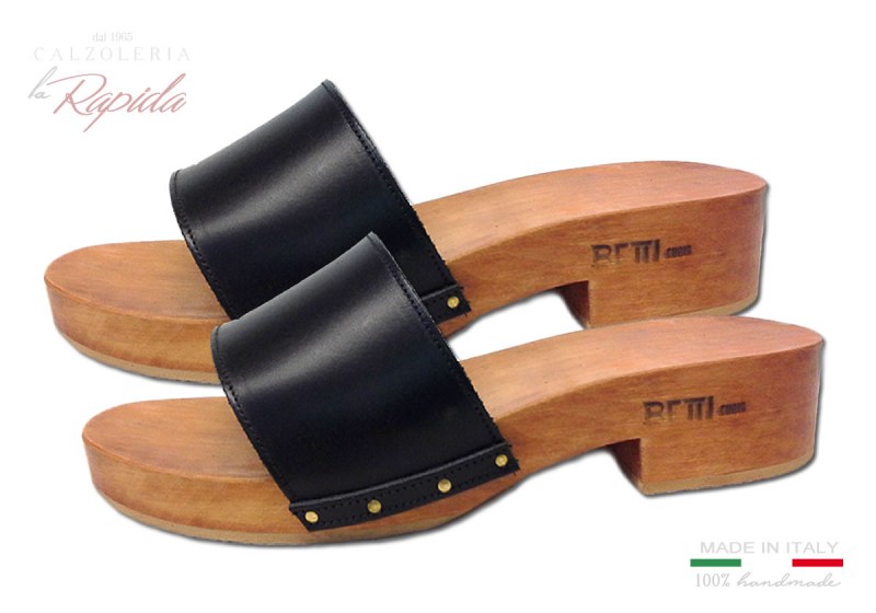 Zoccoli Legno Uomo Con Tacco Estate 2024 Artigianali | La Rapida